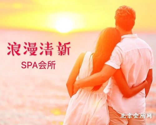 浪漫清新SPA馆